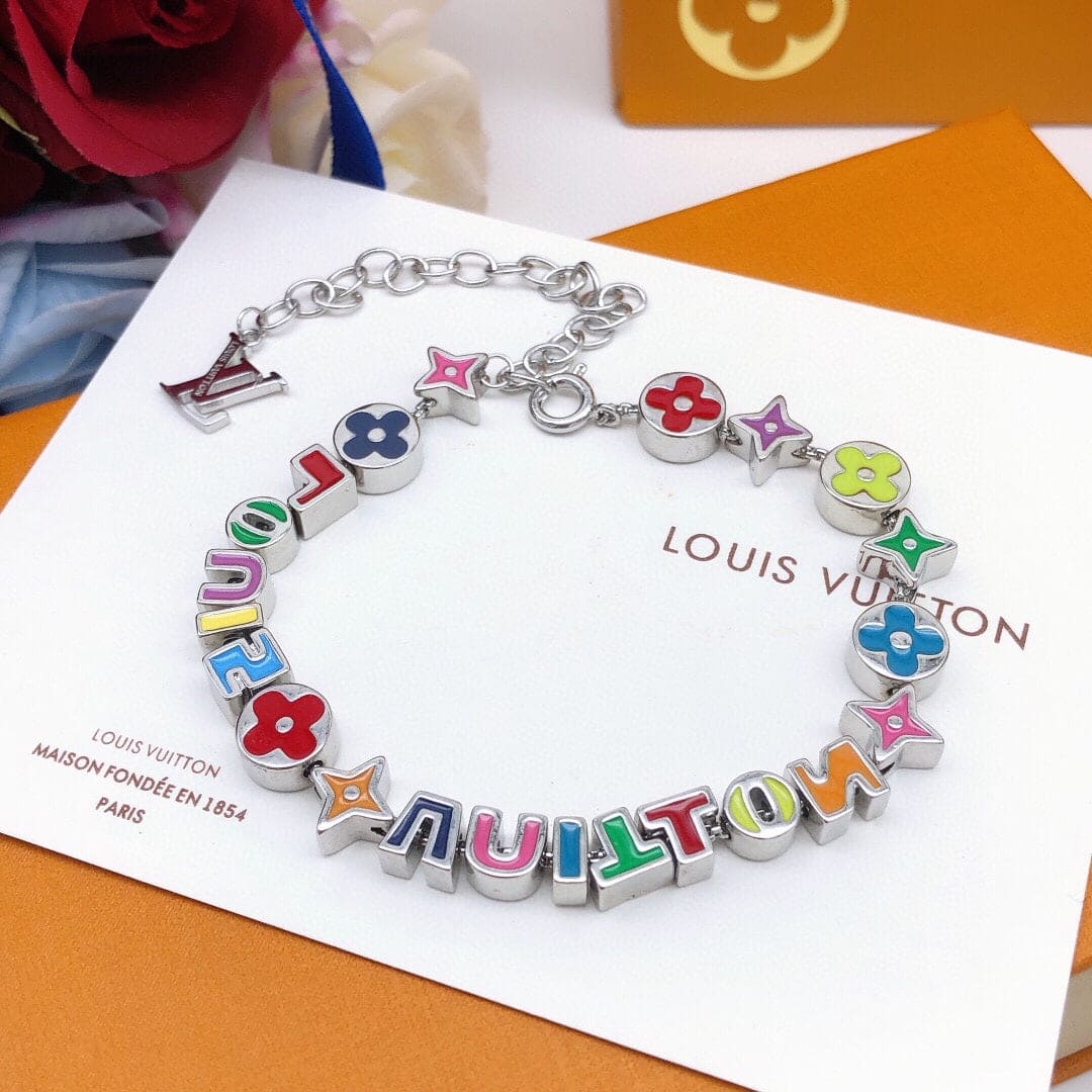 18K Louis Monogram Party Bracelet