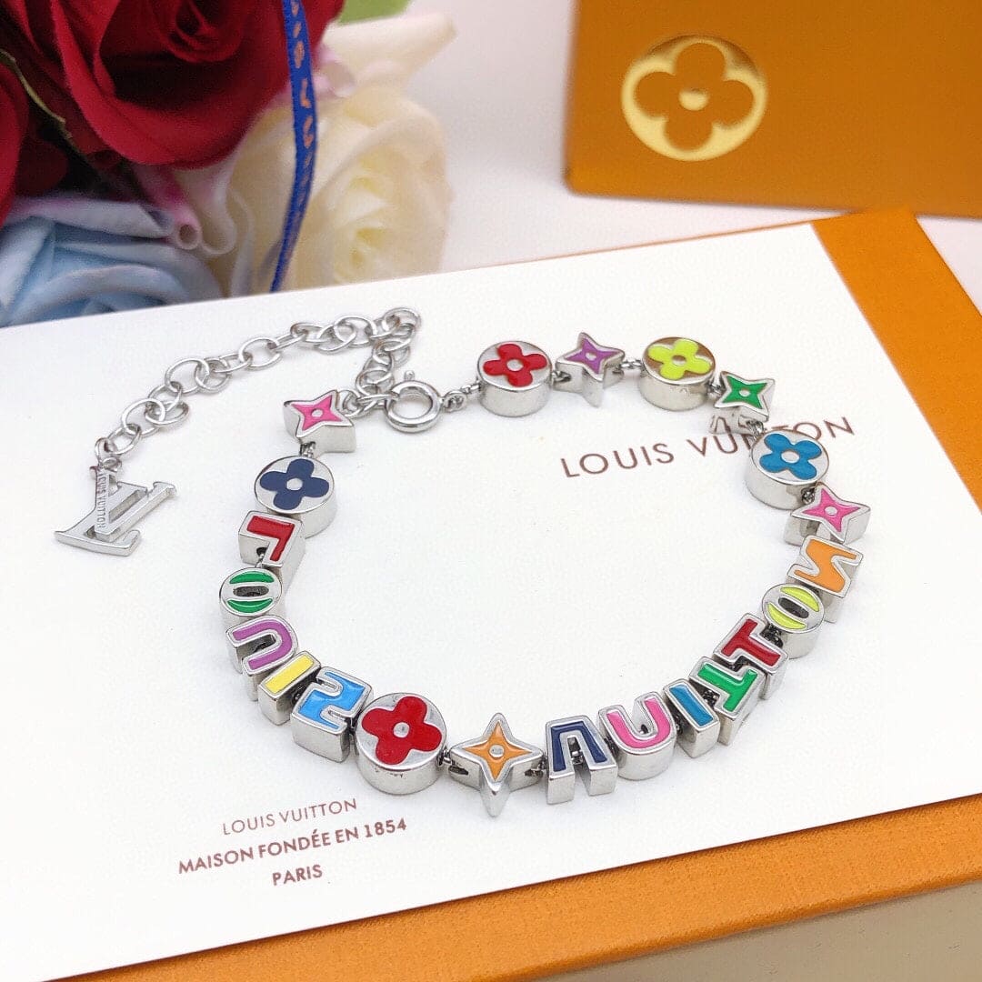 18K Louis Monogram Party Bracelet