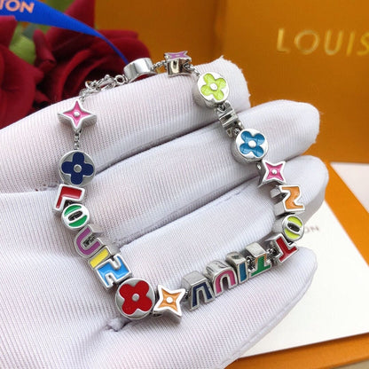 18K Louis Monogram Party Bracelet