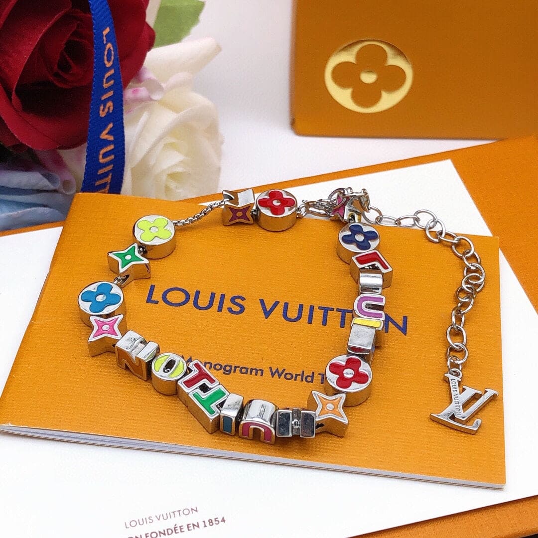 18K Louis Monogram Party Bracelet