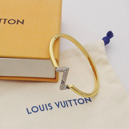 18K Louis Volt Upside Down Bracelet