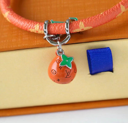 Bracelet orange Louis Hang It Fruits 18 carats