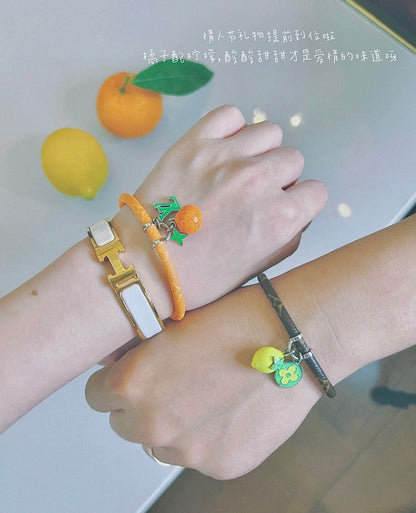 Bracelet Louis Hang It Fruits Citron 18K