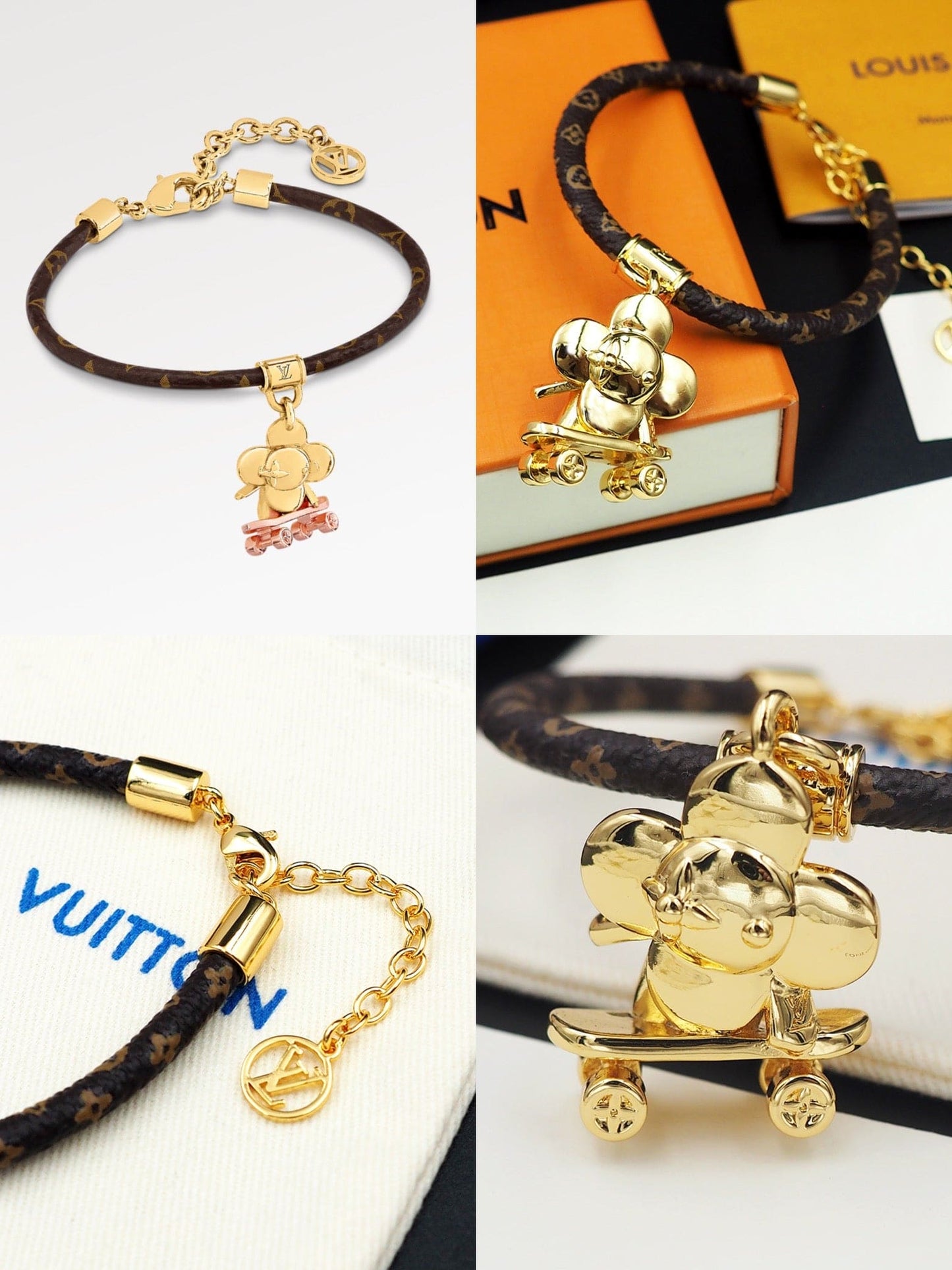 Bracelet Louis VIVIENNE KICK FLIP 18K