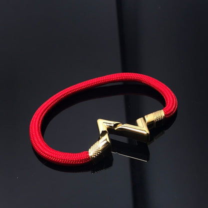 Bracelet rouge Louis Volt Upside Down Play 18 carats