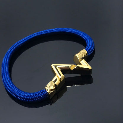 Bracelet bleu Louis Volt Upside Down Play 18 carats