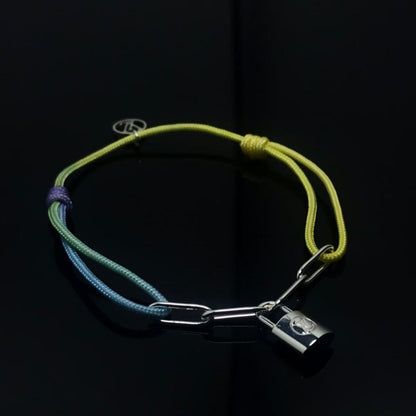 Bracelet arc-en-ciel Louis Silver Lockit X Virgil Abloh 18 carats