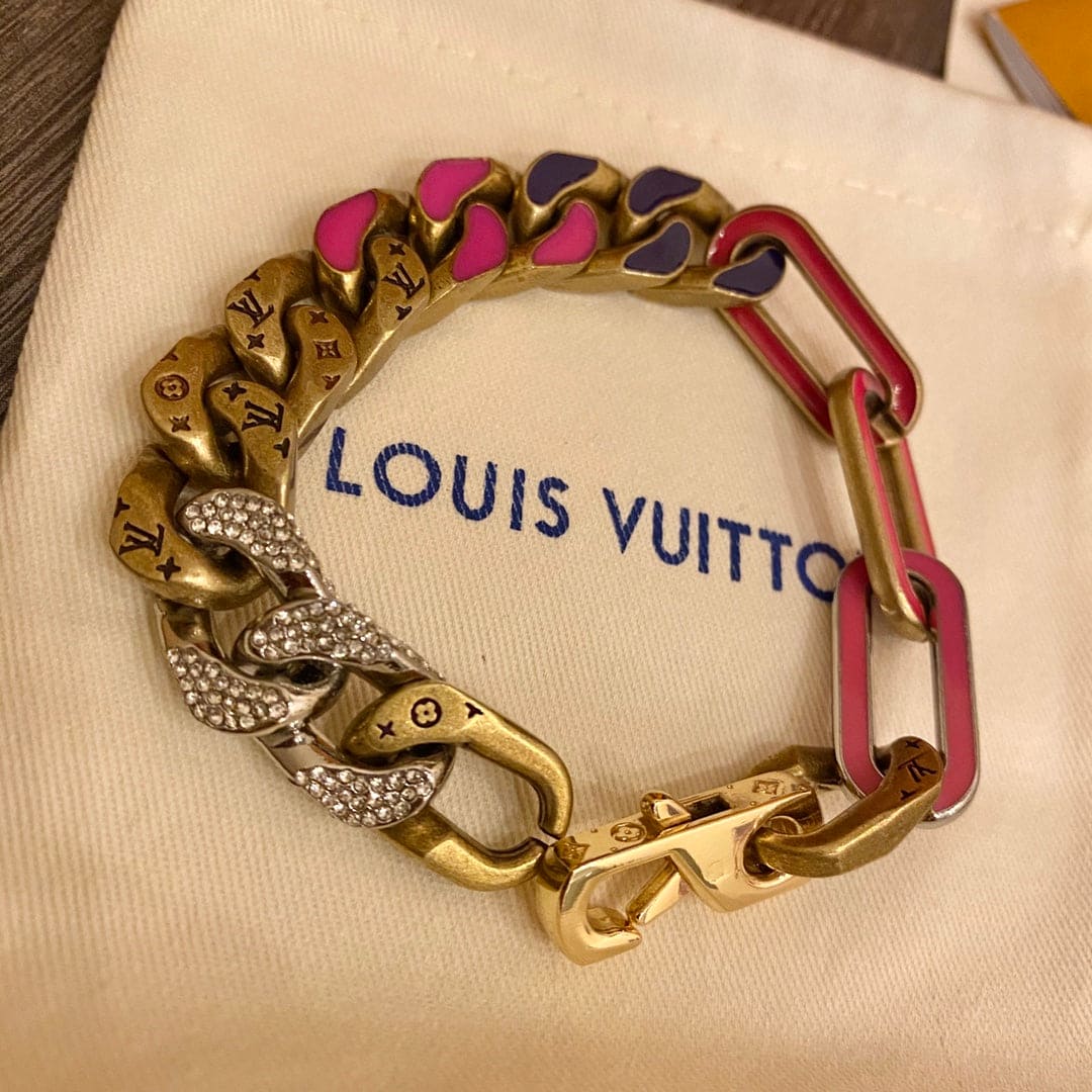 Bracelet Louis à Chaînes Mixtes 18K