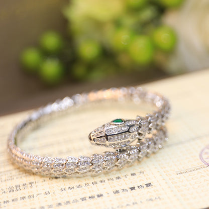 18K BV Serpenti Tubolari Diamond Bracelet