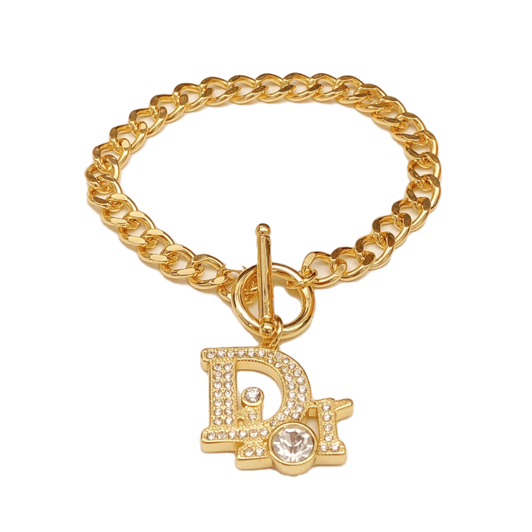 18K Dior Diamonds Chain Bracelet