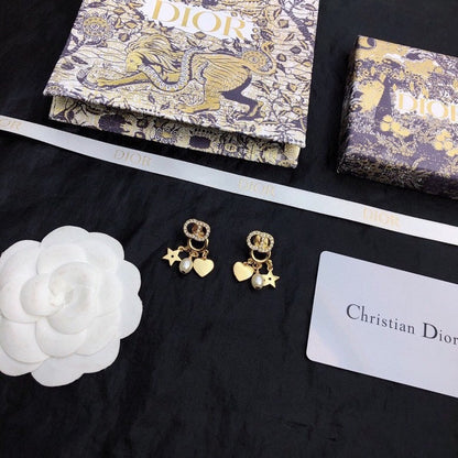 18K CD Clair D Lune Earrings