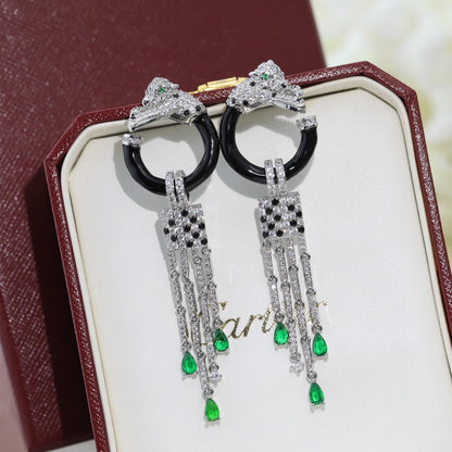 18K Panthère De Earrings