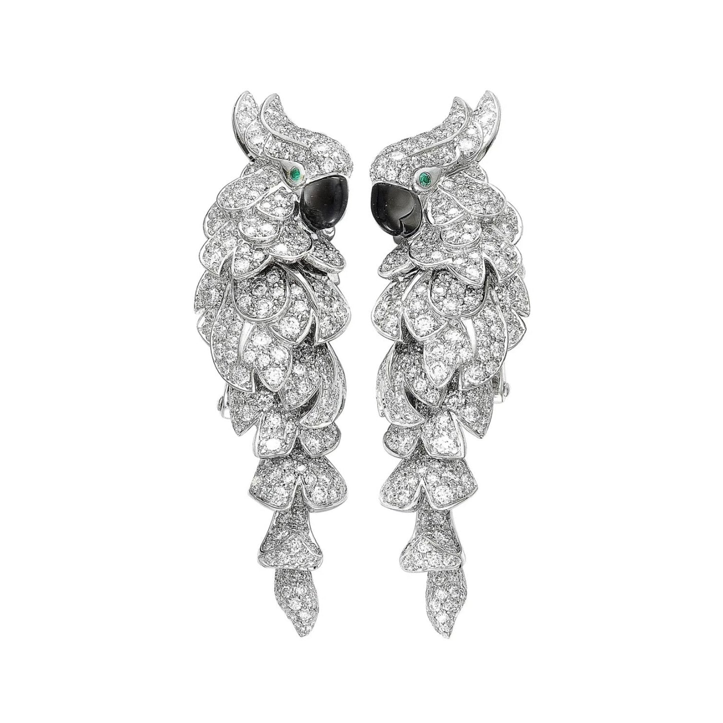 18k Cartier Les Oiseaux Libérés Earrings