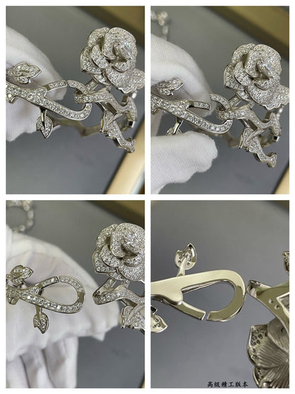 18K CD De Rose Diamond Bracelet