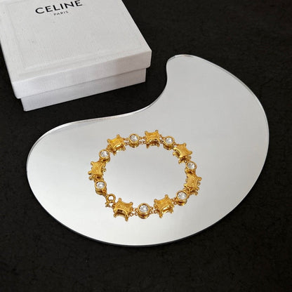 Bracelet Cristaux Triomphe 18K