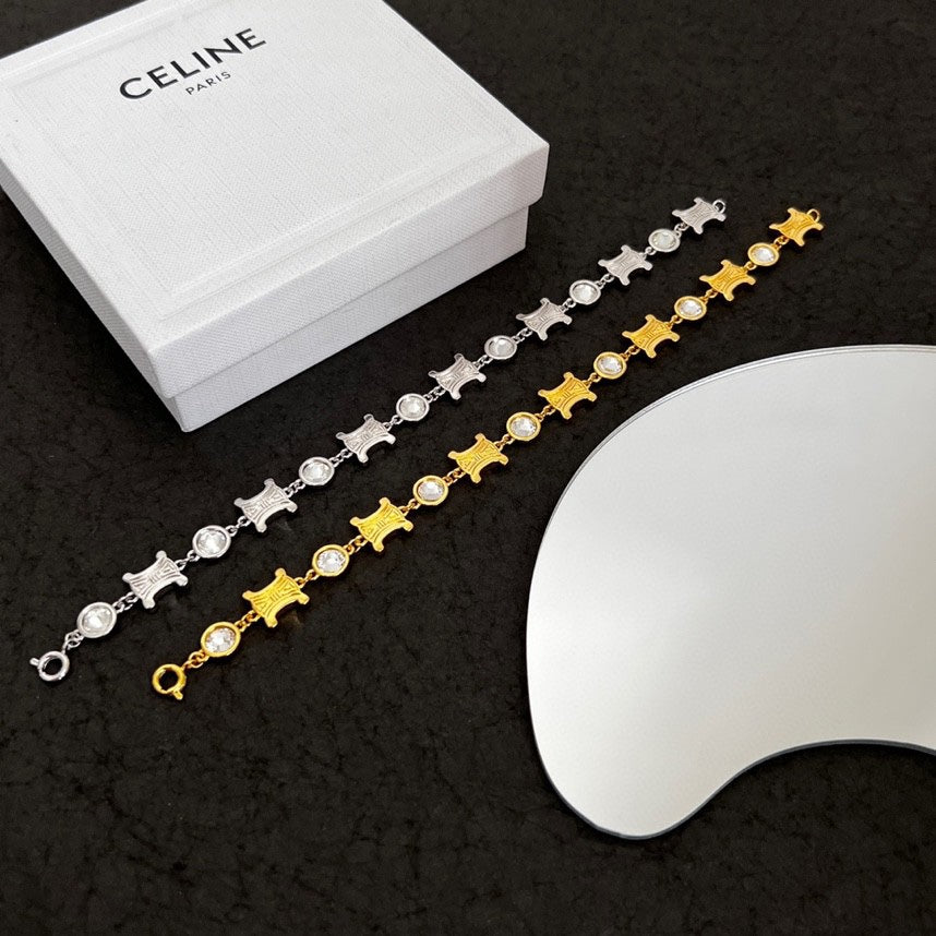 Bracelet Cristaux Triomphe 18K