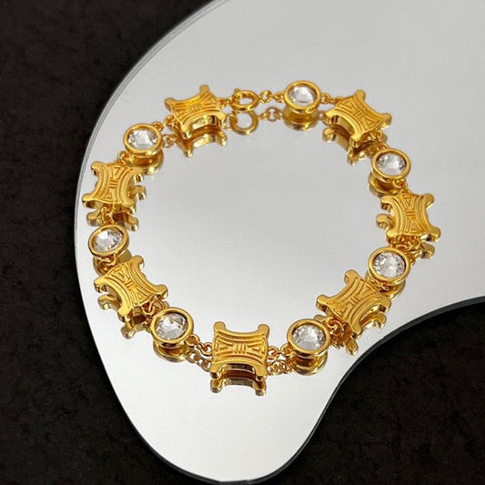 Bracelet Cristaux Triomphe 18K