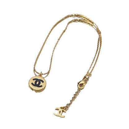 18K CHANEL CC Pendant Necklace