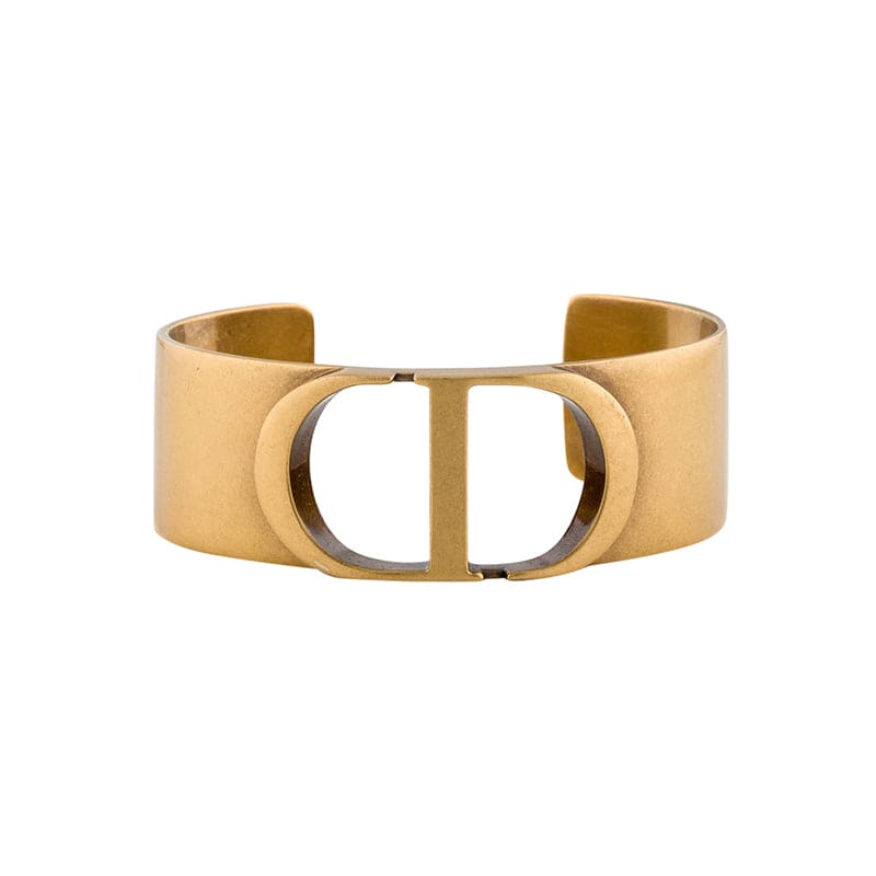 18K Dior CD Cuff Bracelet