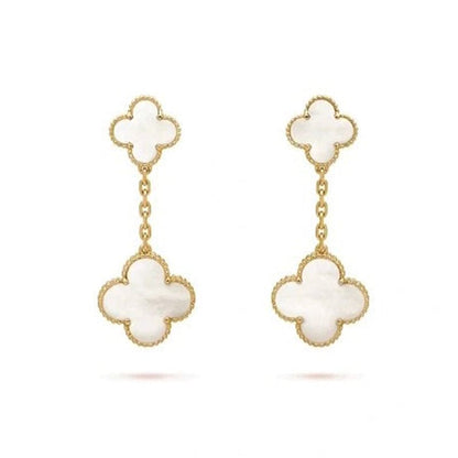 18k Van Cleef & Arpels Magic Alhambra Earclips Earrings