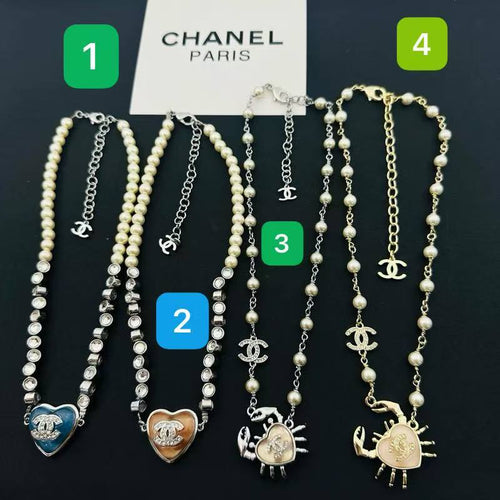 18K CC Pearl Necklace Collection Two