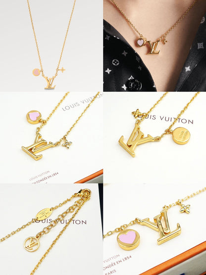 18K Louis Iconic Heart Necklace