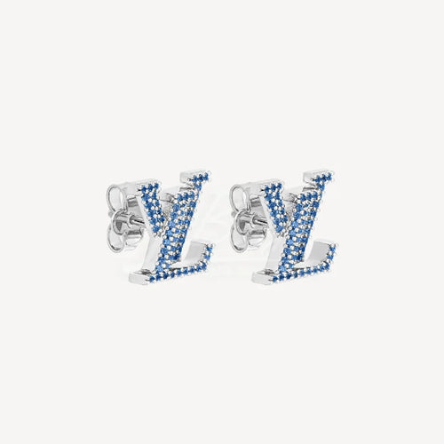 18K Louis Iconic Aquamarine Earrings