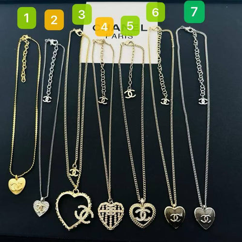 18K CC Gold Necklace Collection Two