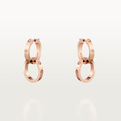 18K Love Earrings