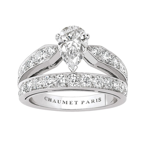 18K Jos¡§|phine Engagement Ring