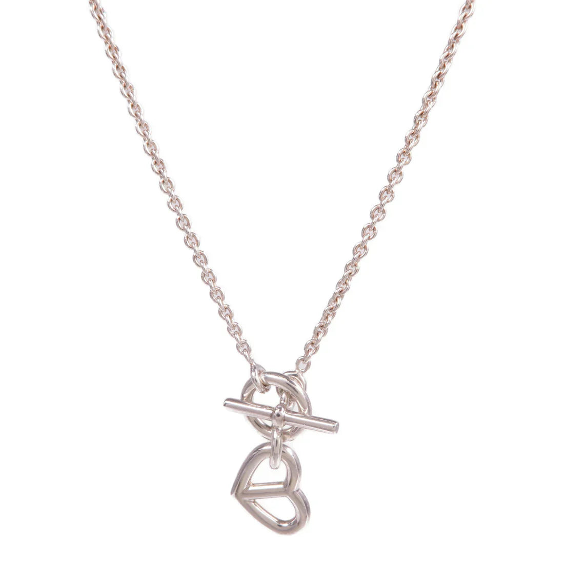 Herm Cache Coeur Amulette Pendant Necklace