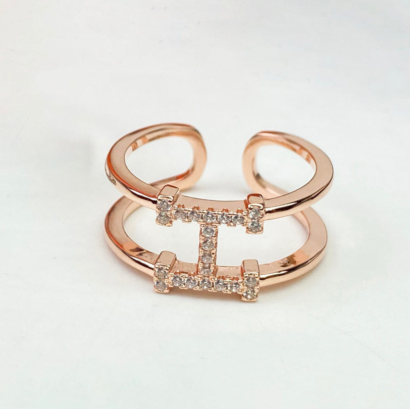 18K Hermes Ever Chaine D'ancre Ring