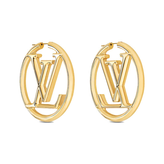 18k Louis Louise Hoop Earrings