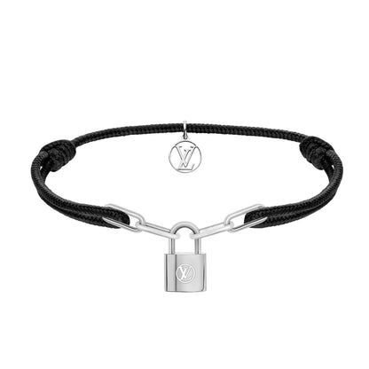 Bracelet Louis en argent 18 carats Lockit X Virgil Abloh