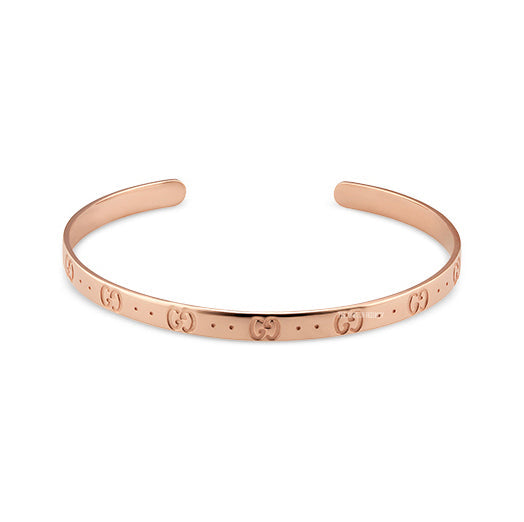 18K Gucci Icon Open Cuff Bracelet