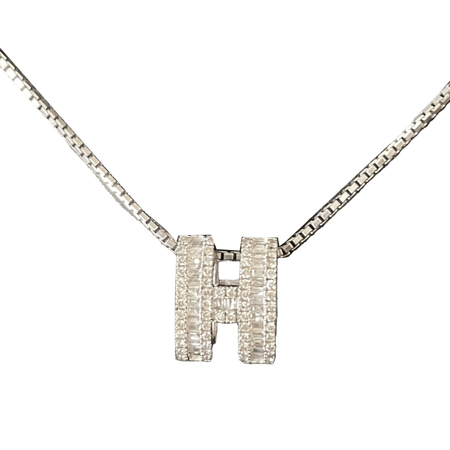 18K H Diamonds Necklace