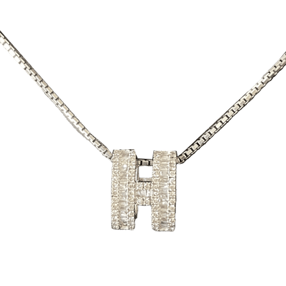 18K H Diamonds Necklace