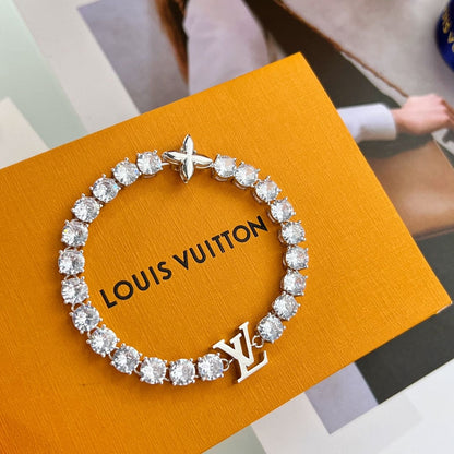 Bracelet Cristaux Louis 18K