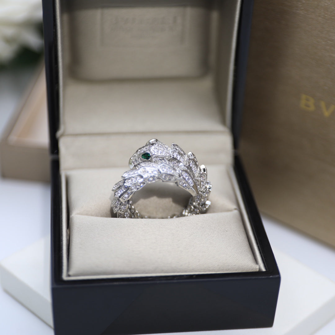 18K BV Serpenti Tubolari Ring