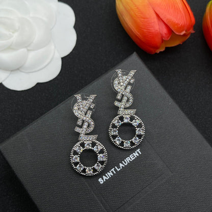 Boucles d'oreilles Saint Diamants 18 carats