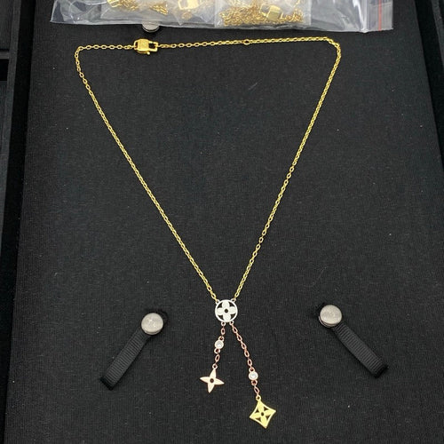 18K Louis Blossom Gold Necklace