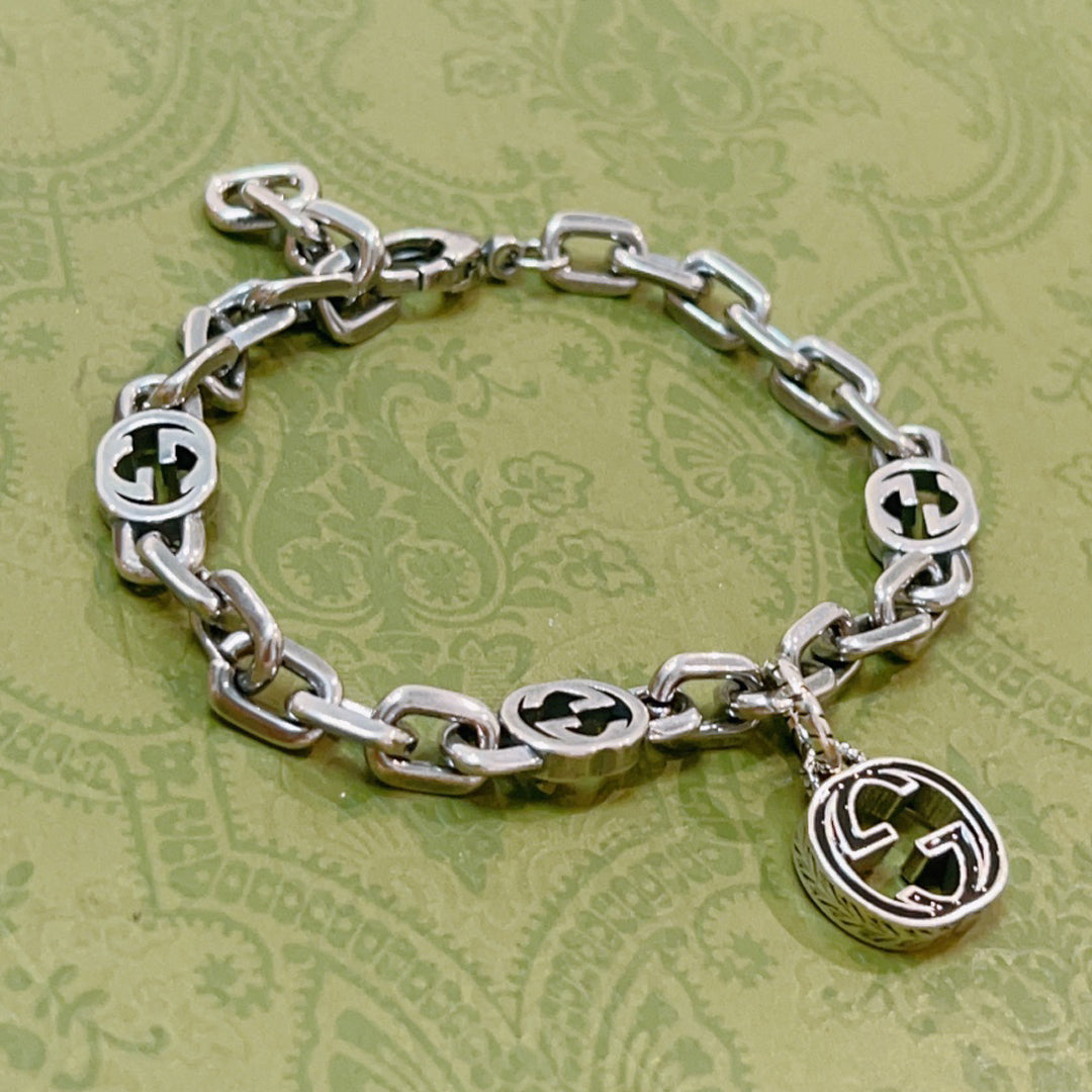 Gucci Interlocking G Pendant Bracelet