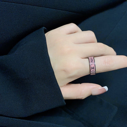 18K CC Coco Pink Ring