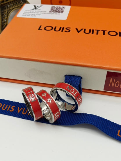 18K Louis Red Ring