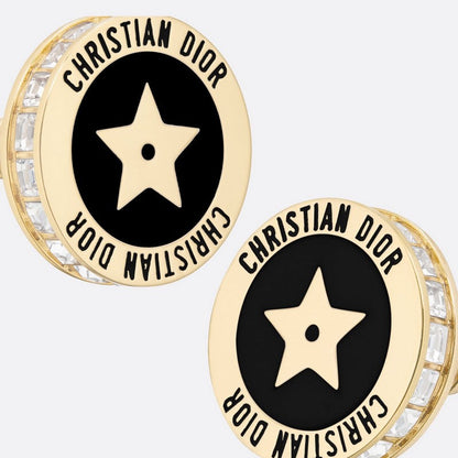 18K CD Night Code Earrings