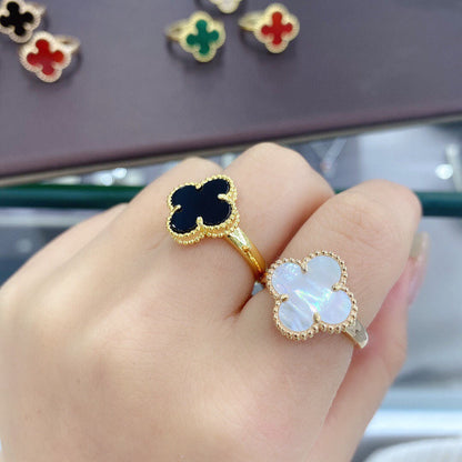 18K Magic Alhambra Clover Ring