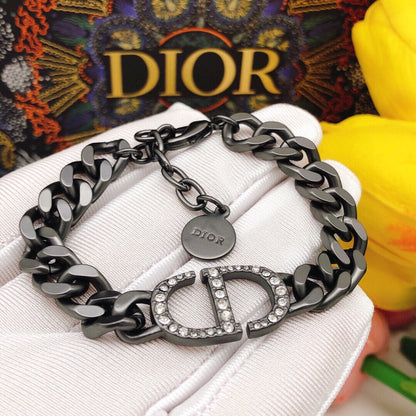 Bracelet Noir 18K CD 30 Montaigne