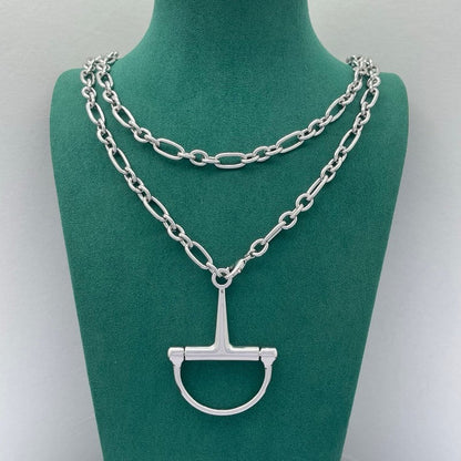 18K GG Gold Chain Link Necklace