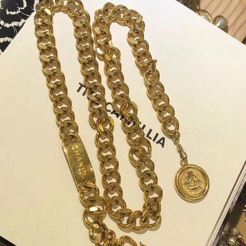 CC Gold Vintage Necklace