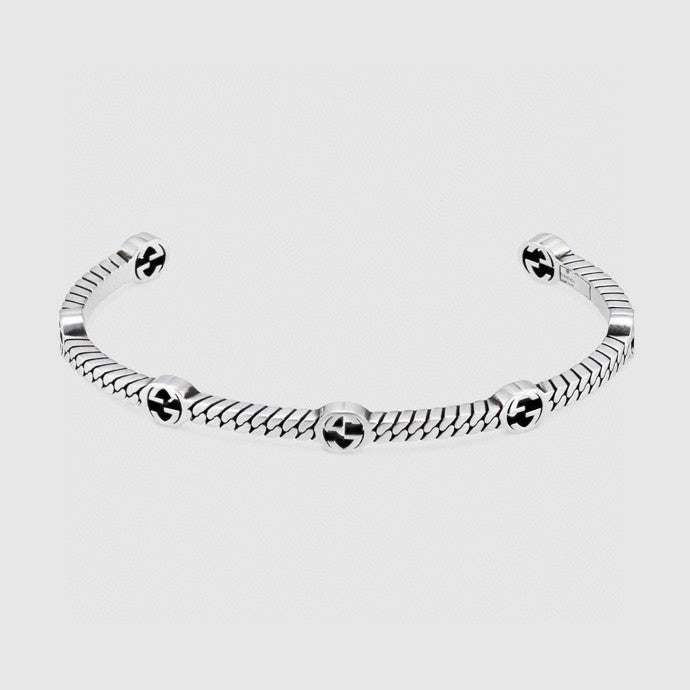 Gucci Thin Interlocking G Bracelet